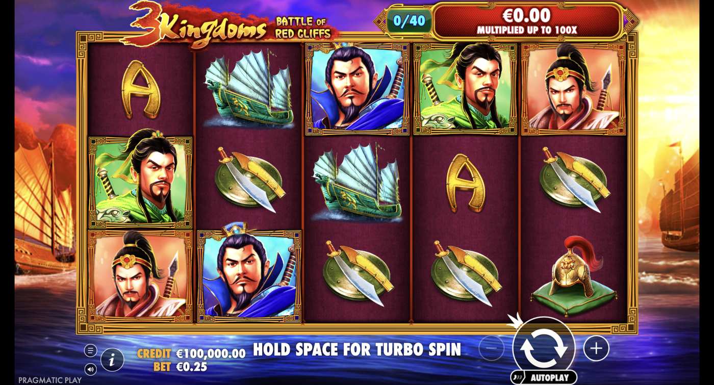 3 Kingdoms - Battle of Red Cliffs: image of main menu