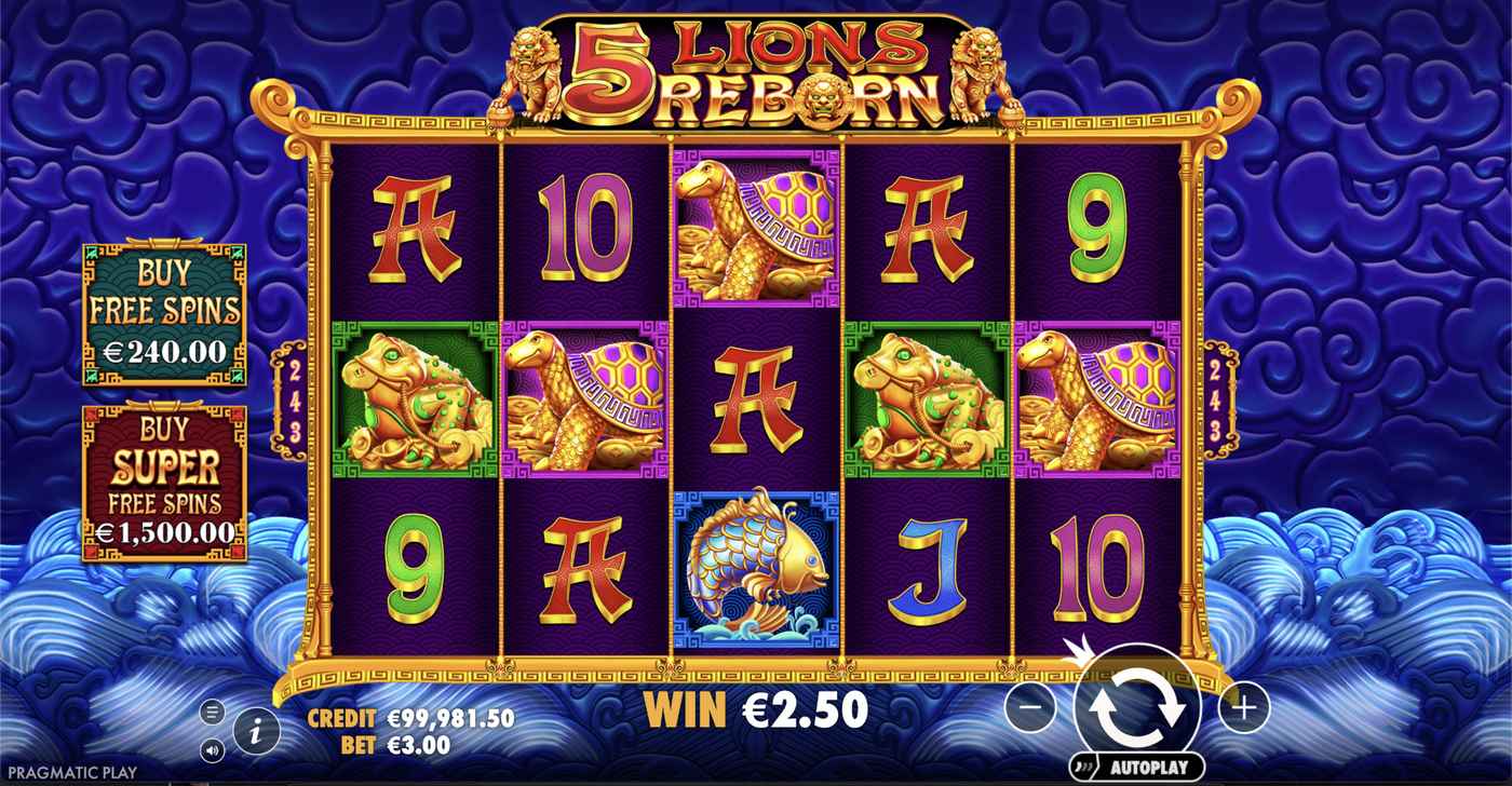 5 Lions Reborn: image of winning