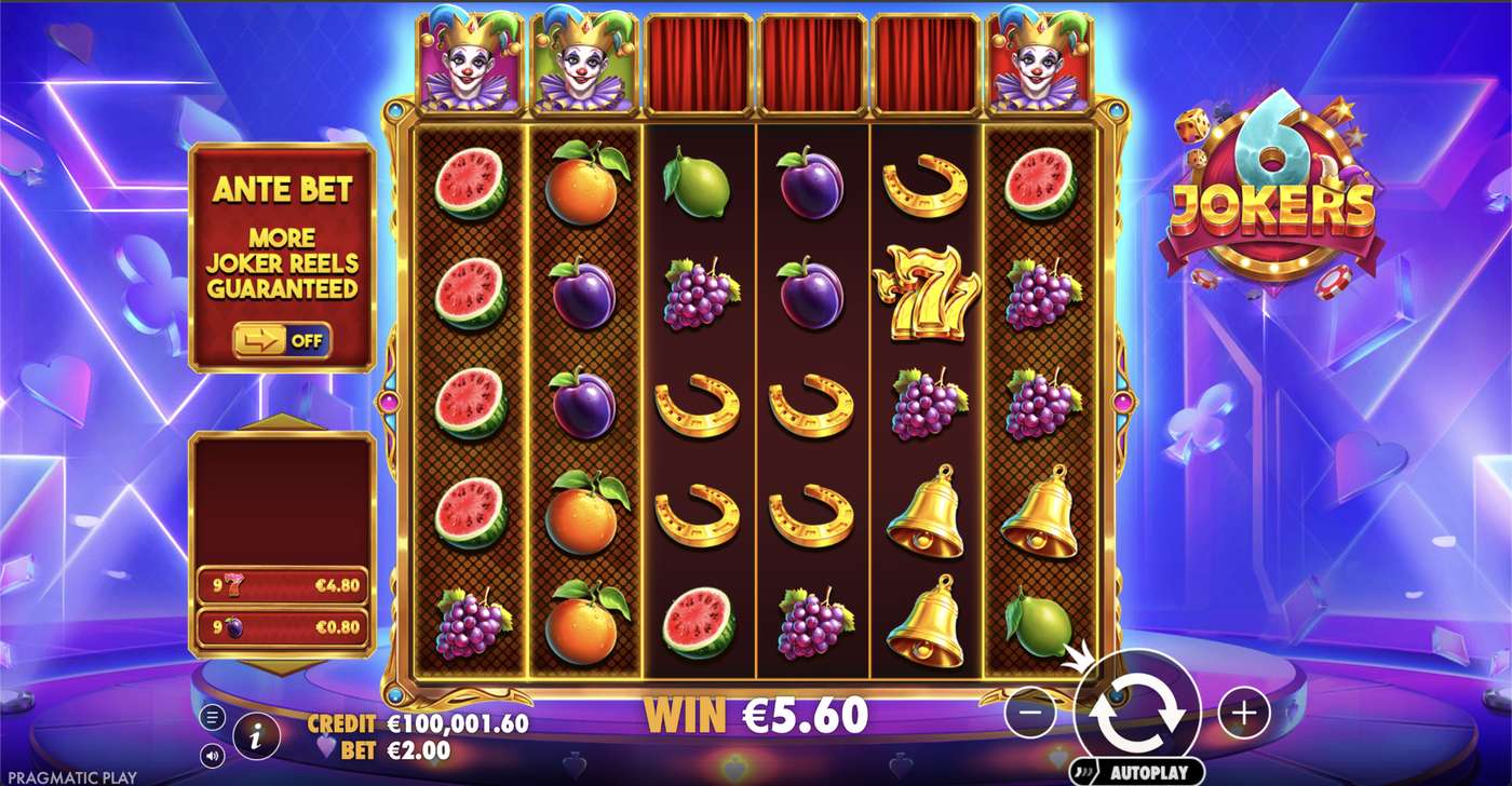 6 Jokers: image of winning