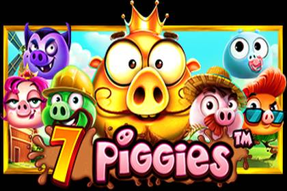 7 Piggies Online Slot Logo