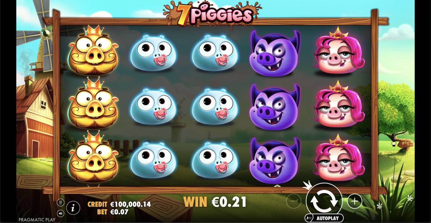 7 Piggies: image of winning