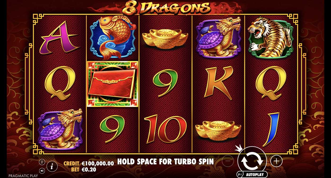 8 Dragons: image of main menu