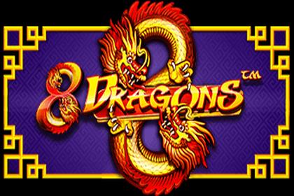 8 Dragons Online Slot Logo