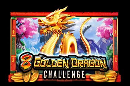 8 Golden Dragon Challenge Online Slot Logo