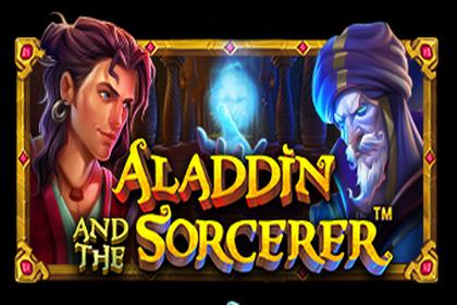 Aladdin and the Sorcerer Online Slot Logo