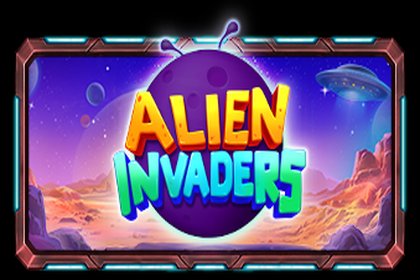 Alien Invaders Online Slot Logo