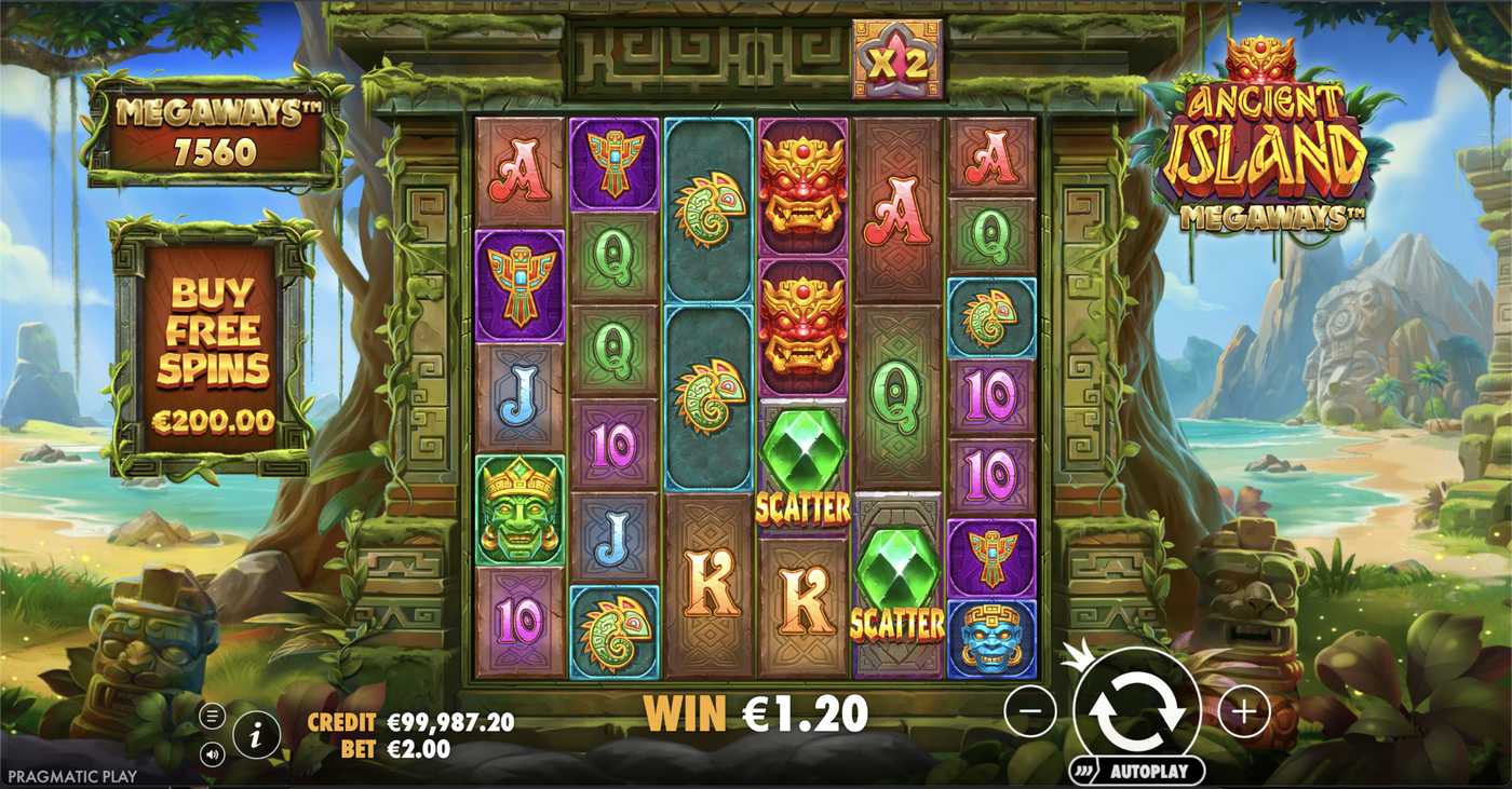 Ancient Island Megaways: image of winning