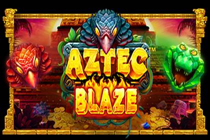 Aztec Blaze Online Slot Logo