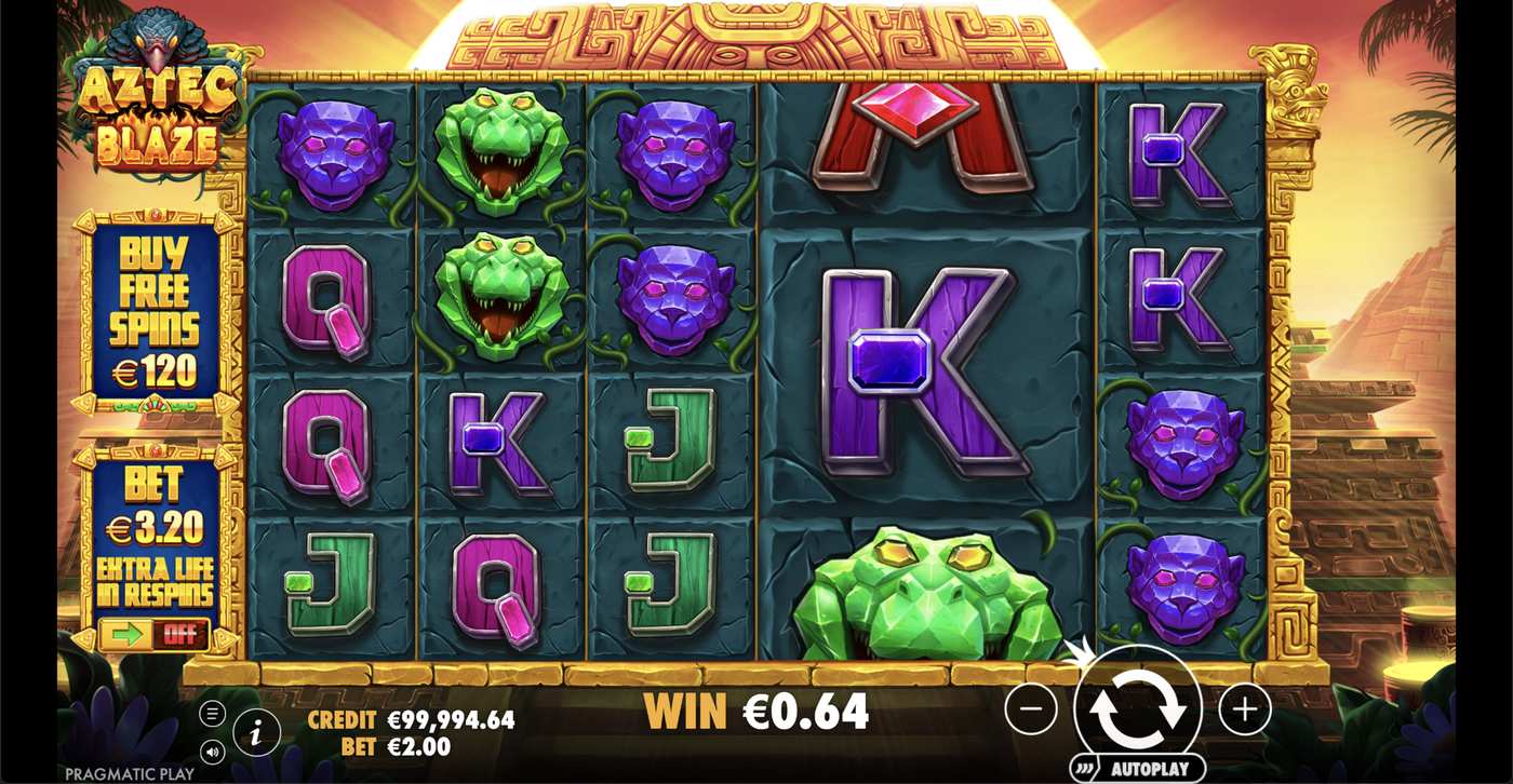 Aztec Blaze: image of winning