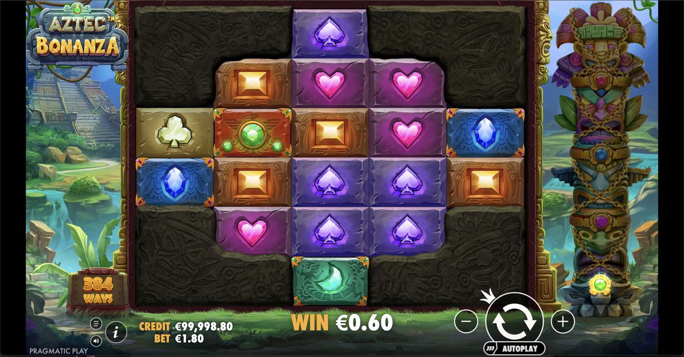 Aztec Bonanza: image of winning