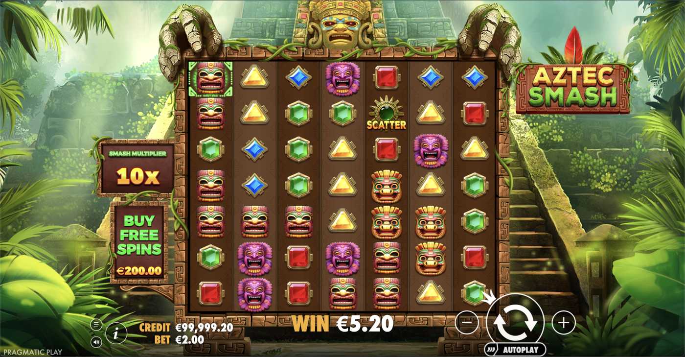 Aztec Smash: image of winning