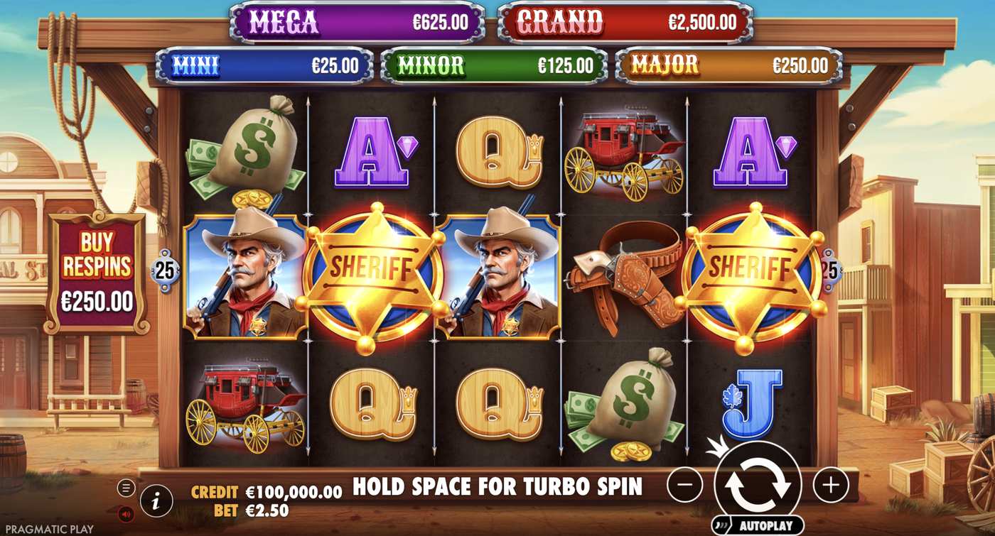 Badge Blitz: image of main menu