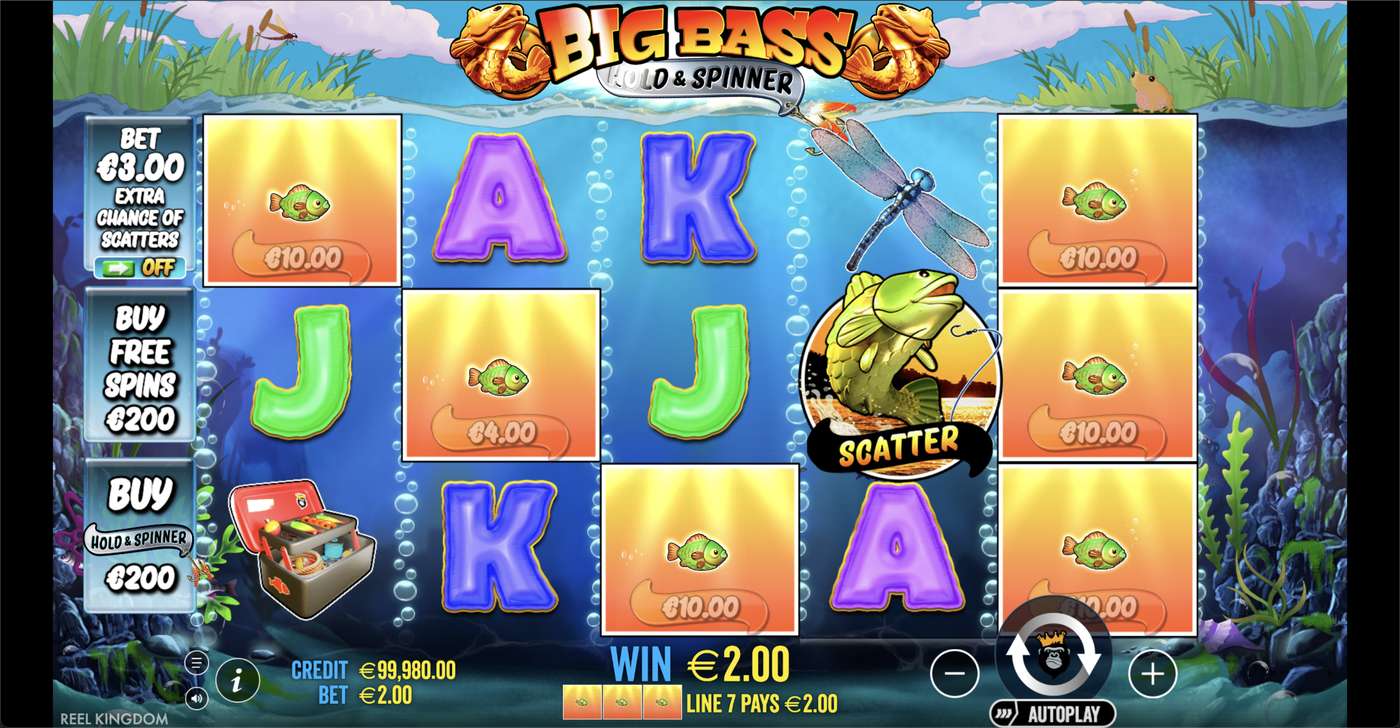 Big Bass - Hold & Spinner: image of winning