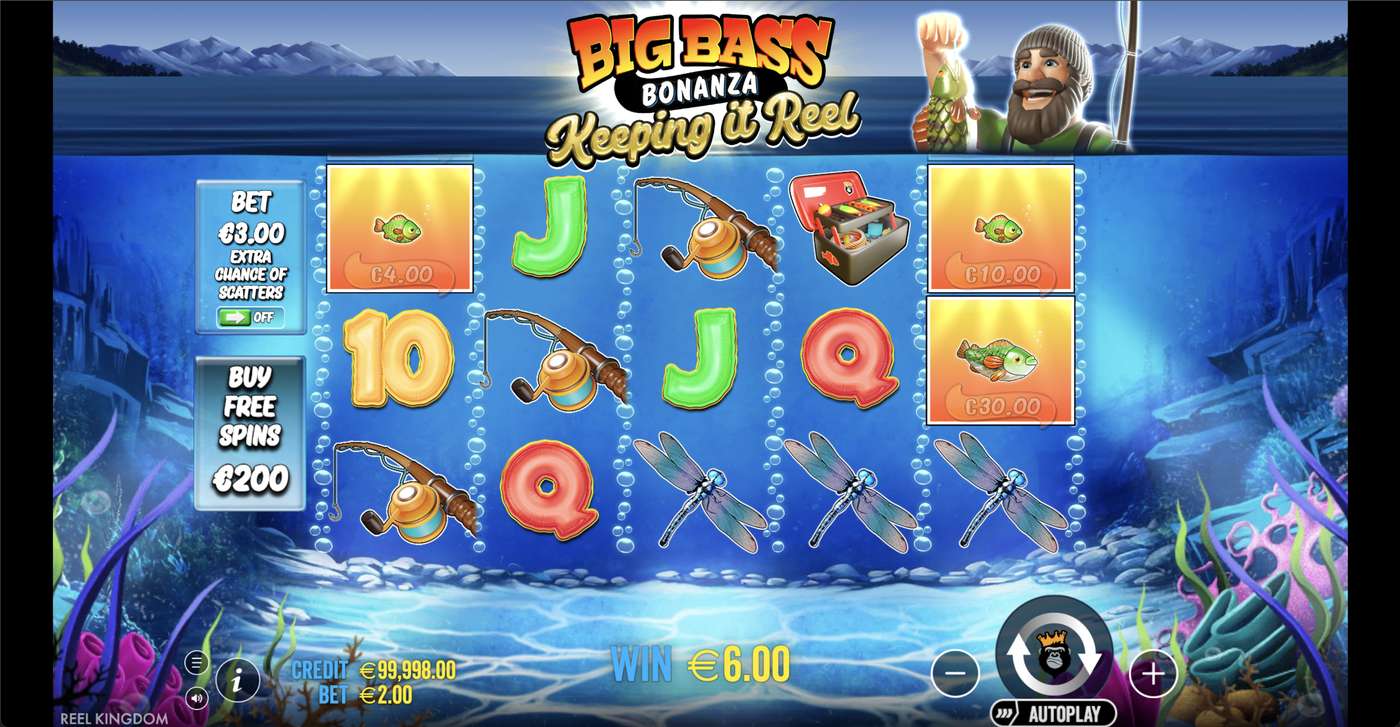 Big Bass - Keeping it Reel: image of winning