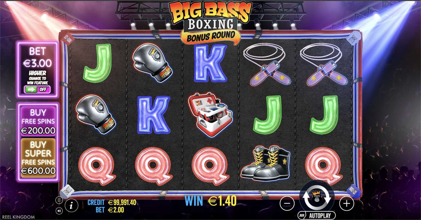 Big Bass Boxing Bonus Round: image of winning