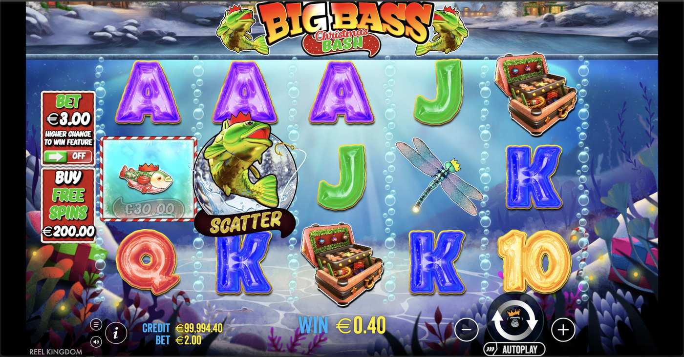 Big Bass Christmas Bash: image of winning