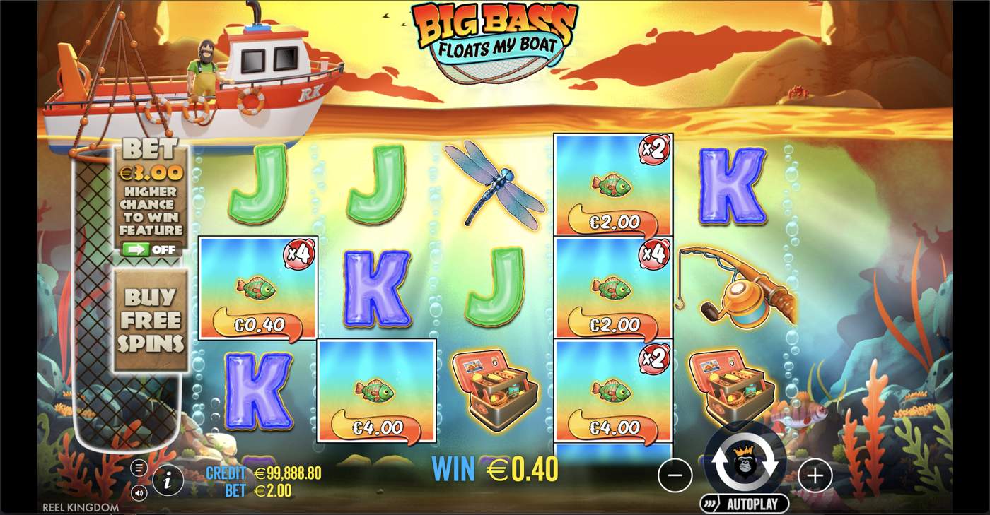 Big Bass Floats My Boat: image of winning