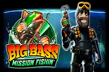 Big Bass Mission Fishin' Online Slot Logo