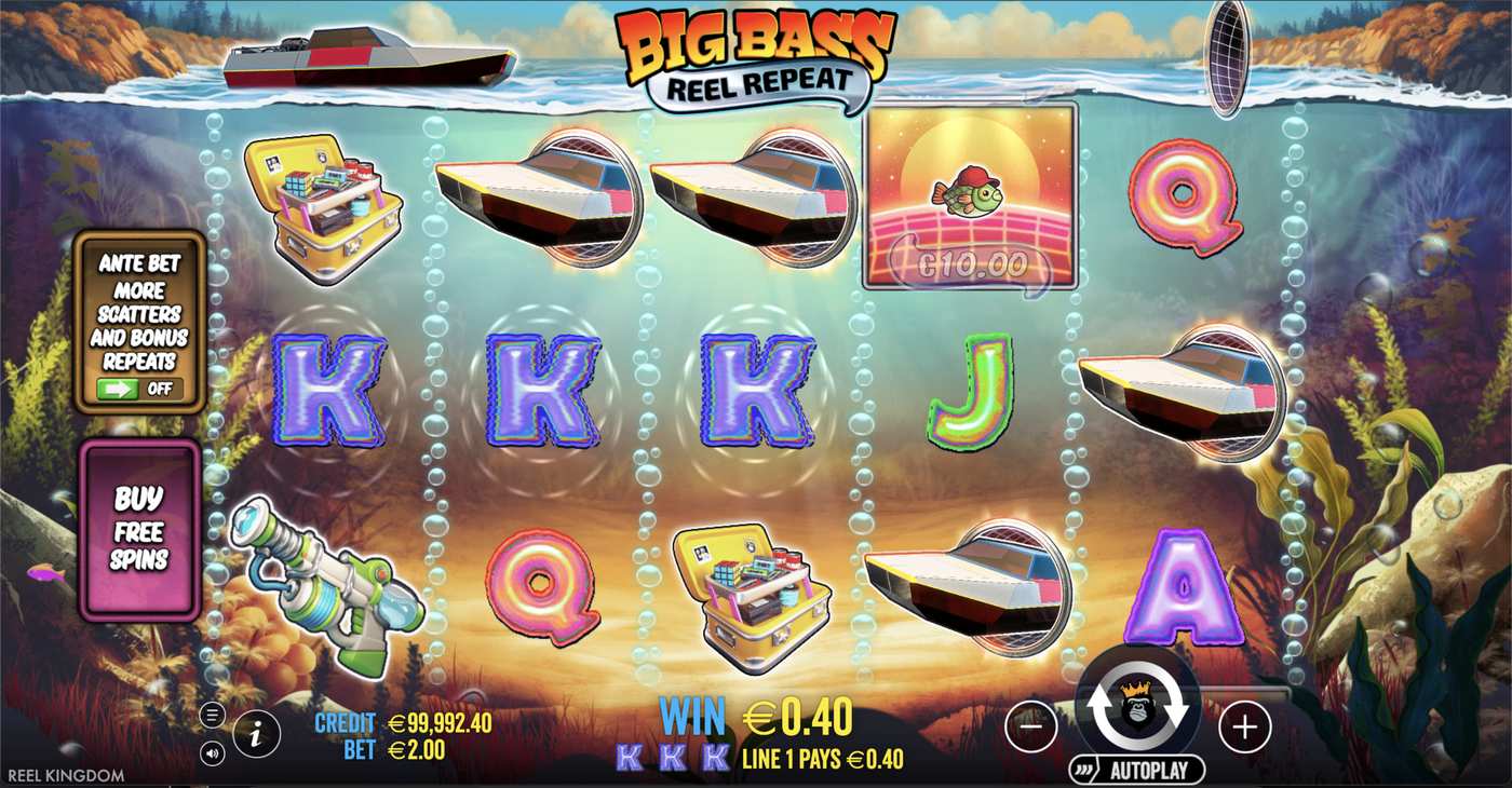 Big Bass Reel Repeat: image of winning