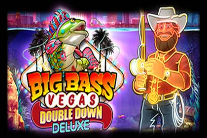 Big Bass Vegas Double Down Deluxe Online Slot Logo