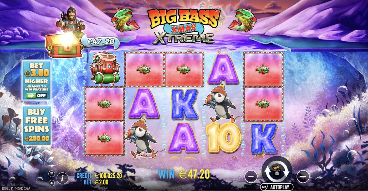 Big Bass Xmas Extreme: image of winning