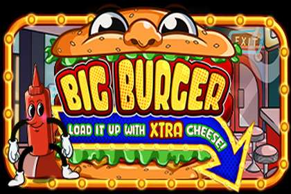 Big Burger Load it up with Extra Cheese Online Slot Logo