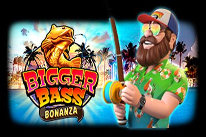 Bigger Bass Bonanza Online Slot Logo