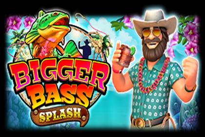 Bigger Bass Splash Online Slot Logo