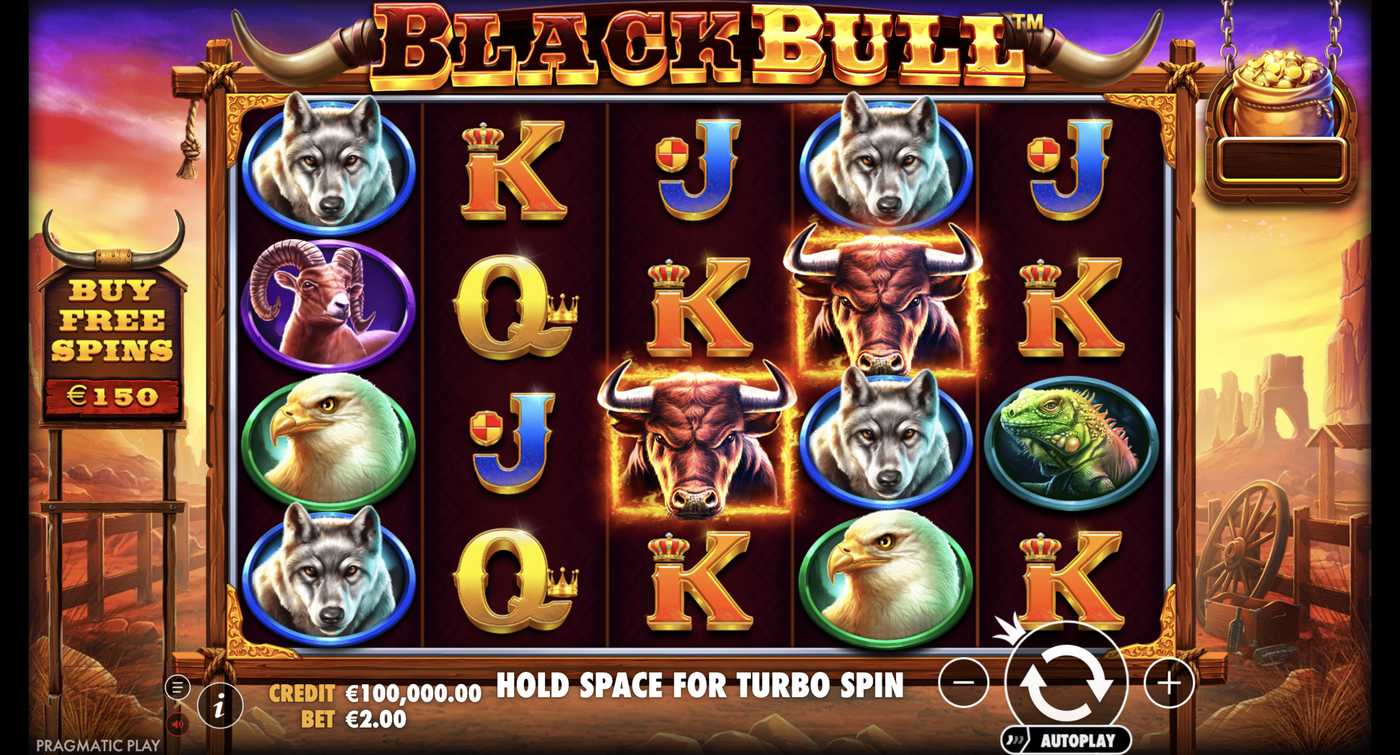 Black Bull: image of main menu