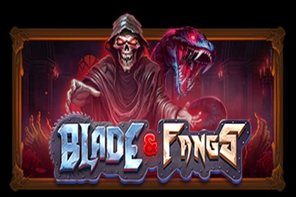 Blade & Fangs Online Slot Logo