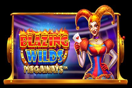 Blazing Wilds Megaways Online Slot Logo