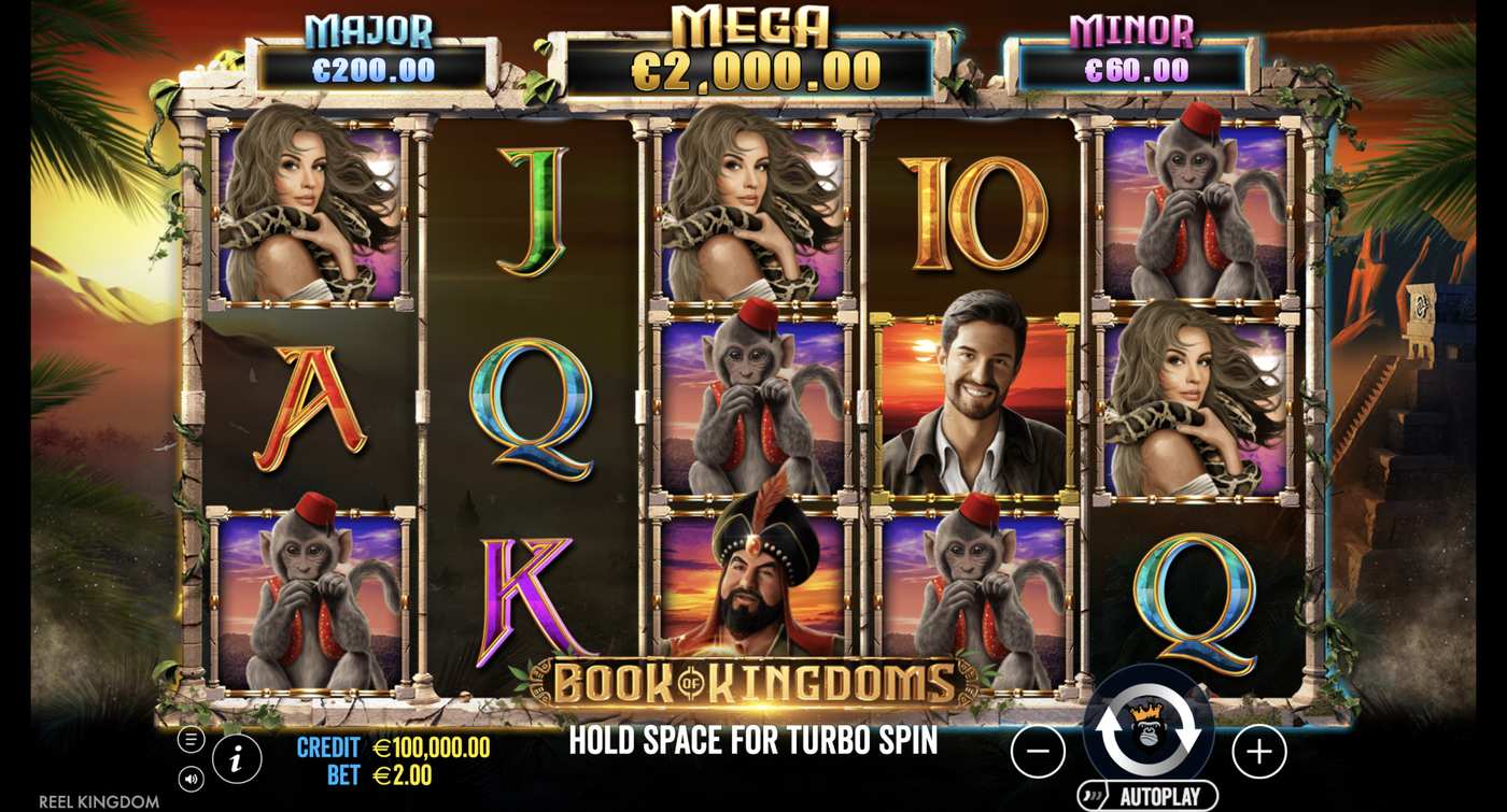 Book of Kingdoms: image of main menu