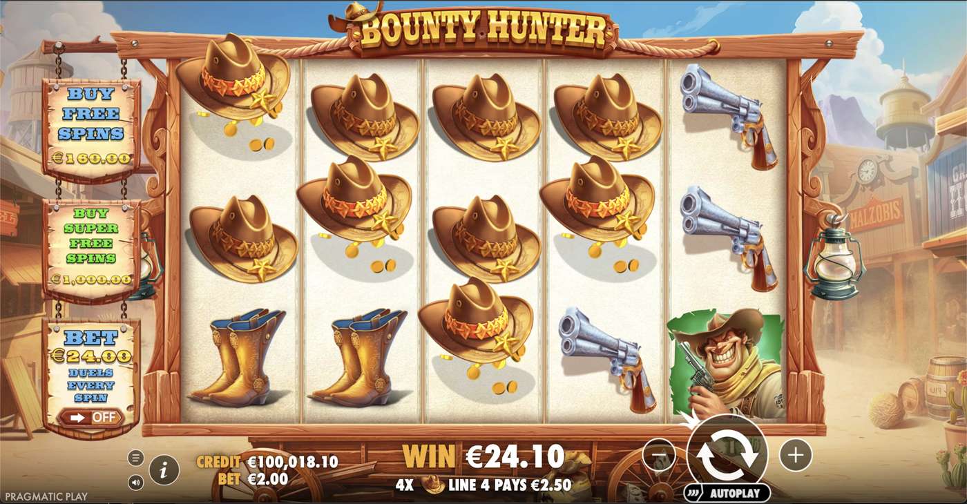 Bounty Hunter: image of winning