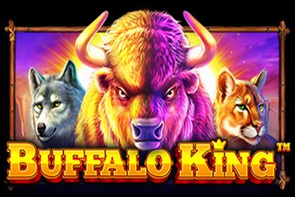Buffalo King Online Slot Logo