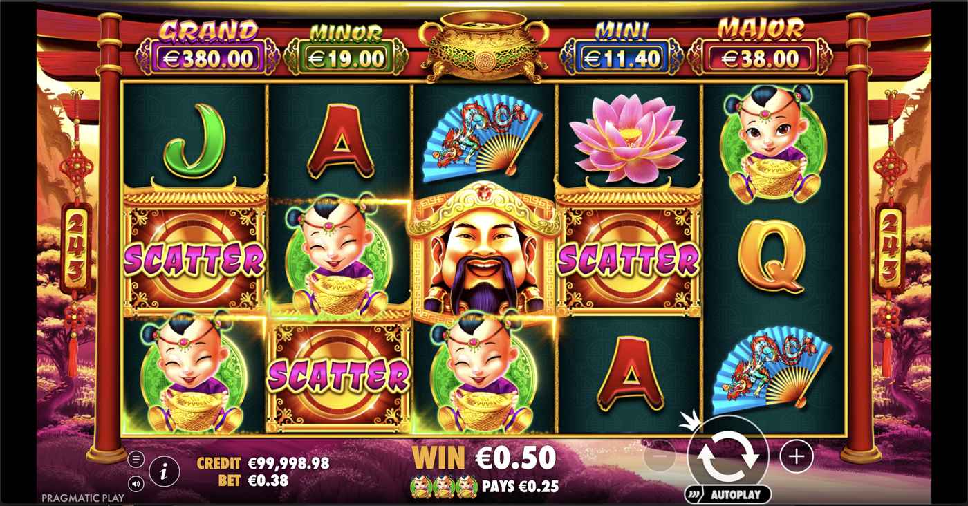 Caishen's Gold: image of winning