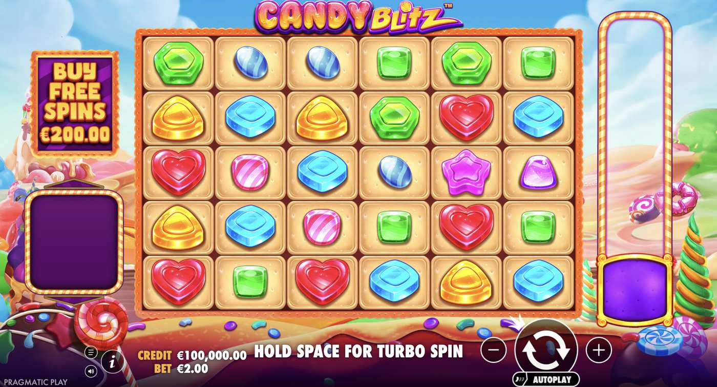 Candy Blitz: image of main menu