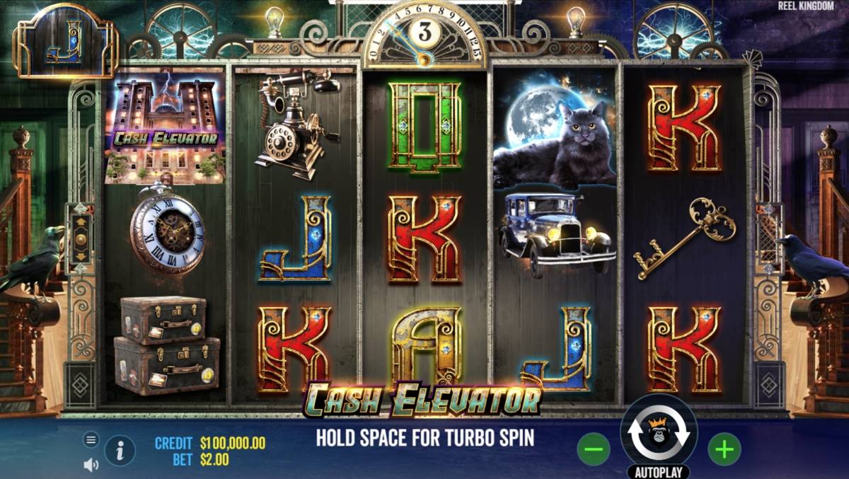 Cash Elevator: image of main menu