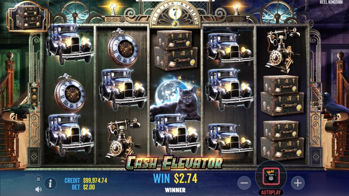 Cash Elevator: image of winning