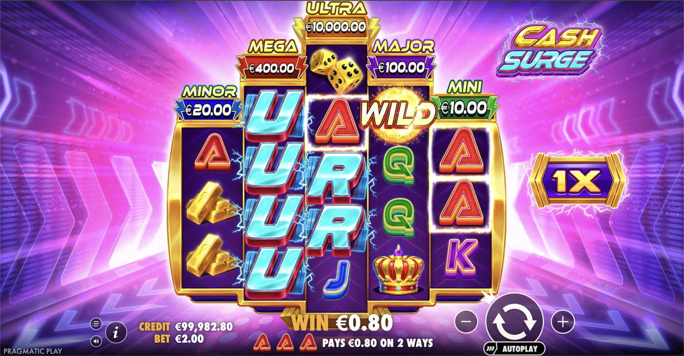 Cash Surge: image of winning