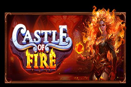 Castle of Fire Online Slot Logo