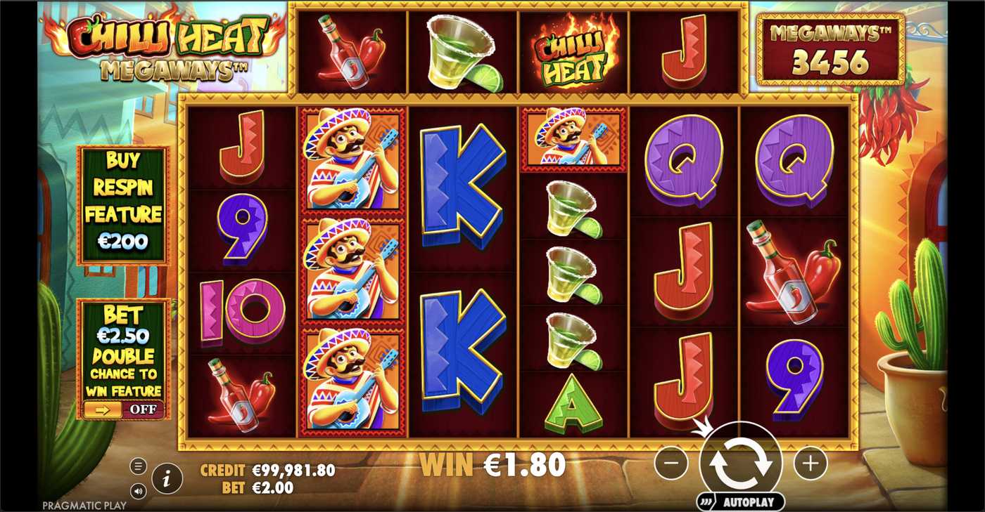 Chilli Heat Megaways: image of winning