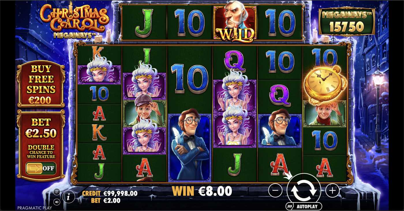 Christmas Carol Megaways: image of winning