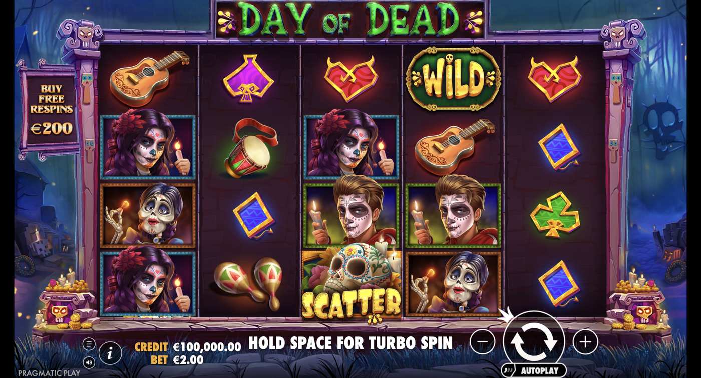 Day of Dead: image of main menu