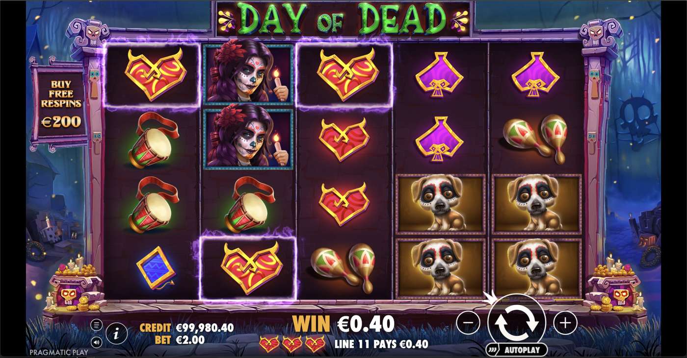 Day of Dead: image of winning