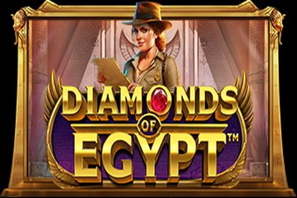 Diamonds Of Egypt Online Slot Logo