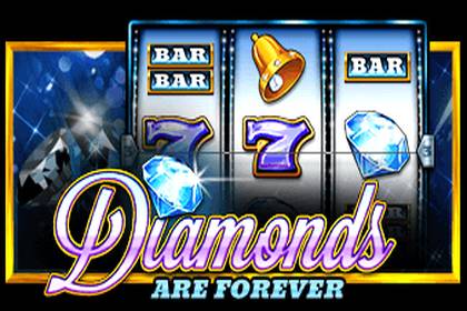Diamonds are Forever 3 Lines Online Slot Logo