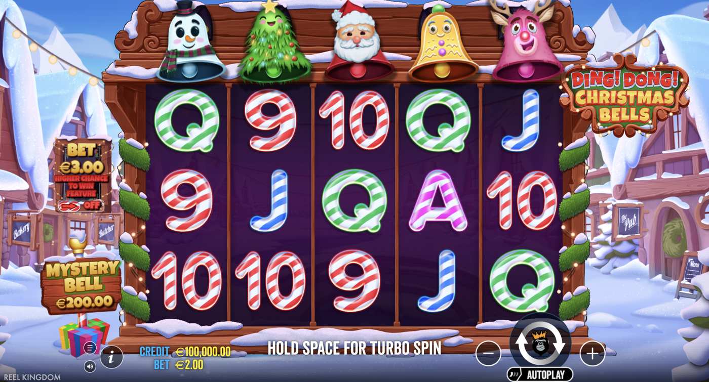 Ding Dong Christmas Bells: image of main menu