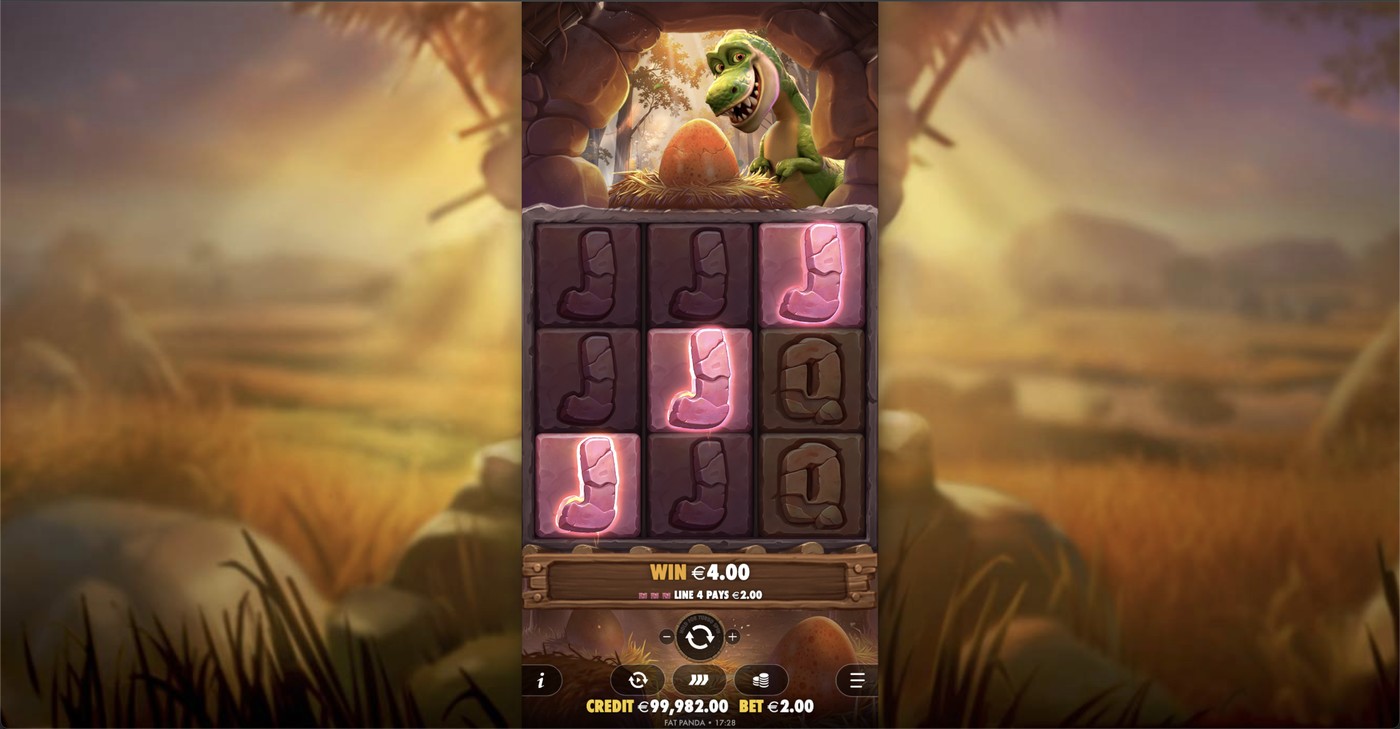 Dino Drop: image of winning