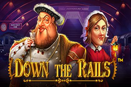 Down the Rails Online Slot Logo