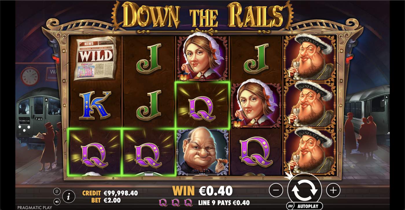 Down the Rails: image of winning